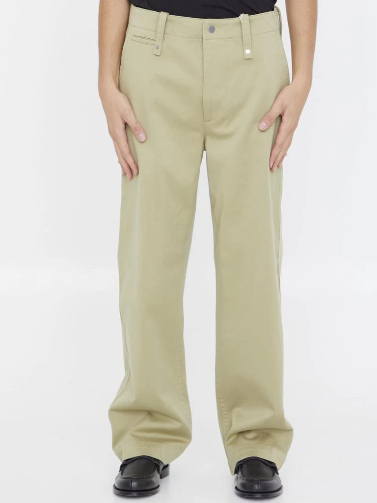 商品Burberry|Baggy Pants In Cotton,价格¥6577,第1张图片