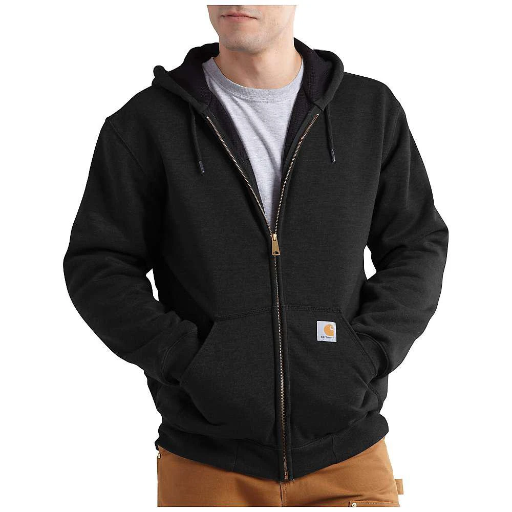 商品Carhartt|Men's Rain Defender Rutland Thermal Lined Hooded Zip Front Sweatshirt,价格¥417,第2张图片详细描述