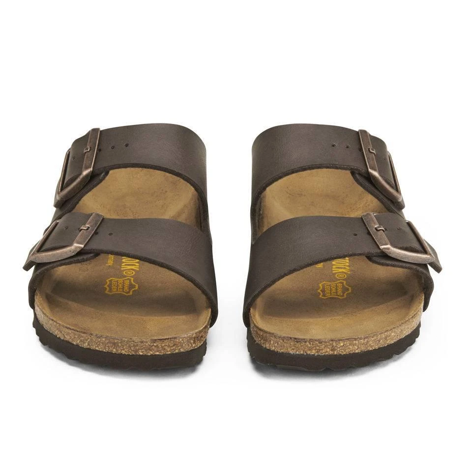 商品Birkenstock|Birkenstock Women's Arizona Slim Fit Double Strap Sandals - Dark Brown,价格¥605,第4张图片详细描述