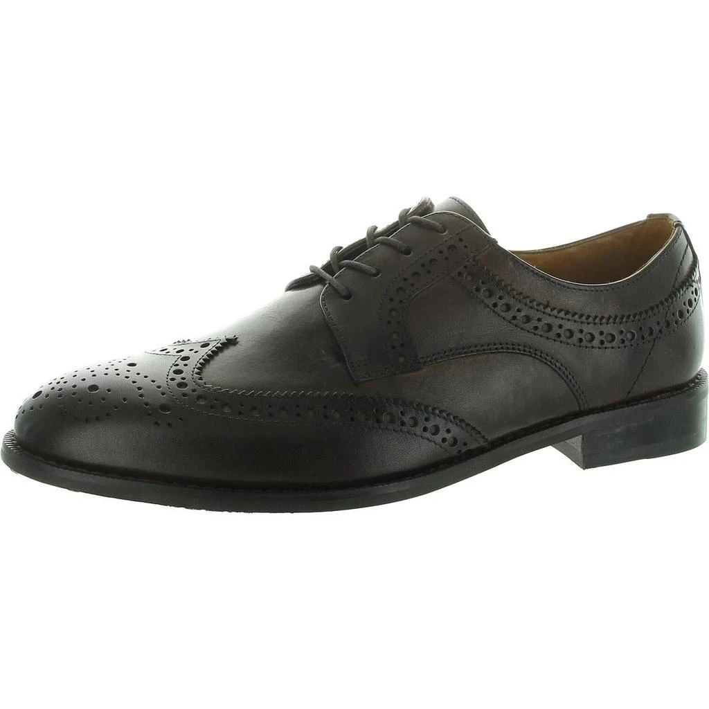 商品Donald J Pliner|Mens Perforated Leather Oxfords,价格¥394,第4张图片详细描述