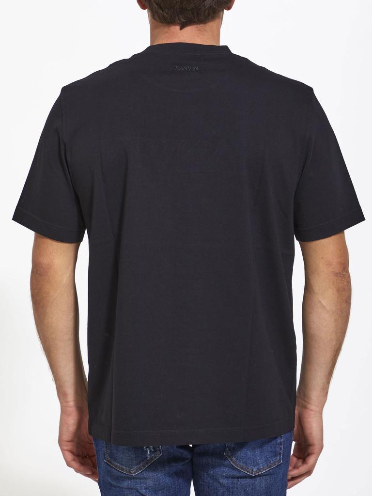 商品Lanvin|Curb black t-shirt,价格¥2576,第5张图片详细描述