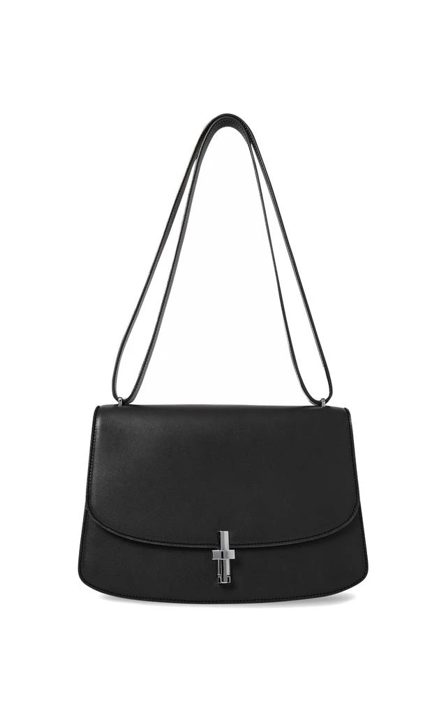 商品The Row|The Row - Sofia 10 Leather Shoulder Bag - Black - OS - Moda Operandi,价格¥33792,第1张图片