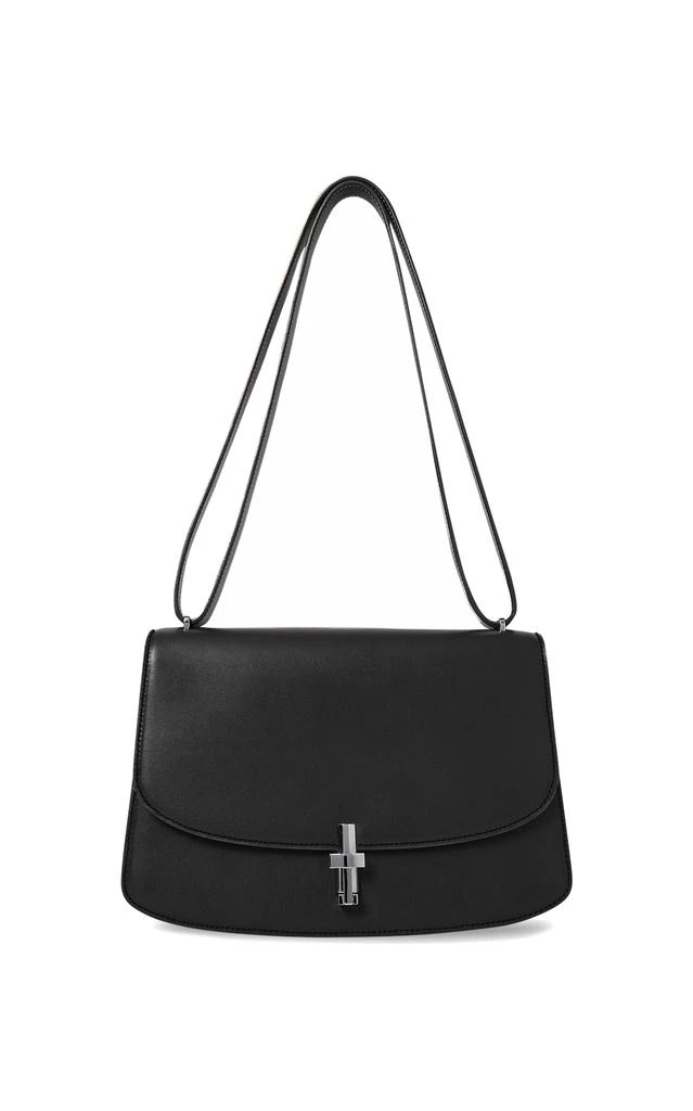 商品The Row|The Row - Sofia 10 Leather Shoulder Bag - Black - OS - Moda Operandi,价格¥38183,第1张图片