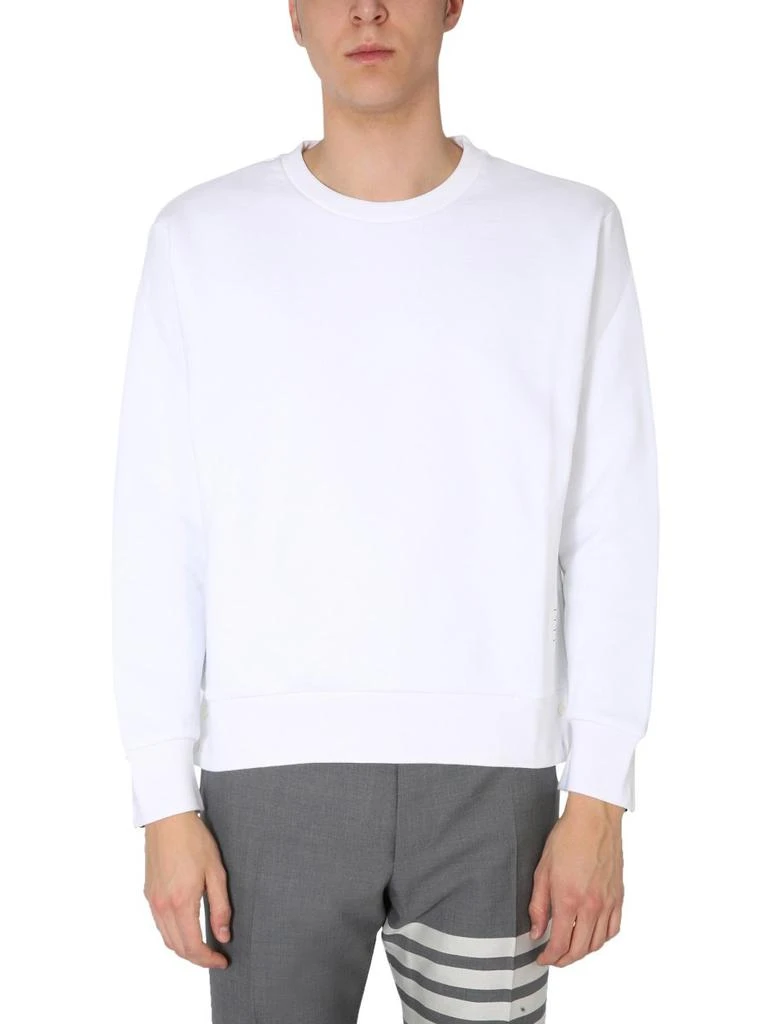 商品Thom Browne|Thom Browne RWB Striped Sweatshirt,价格¥3100,第1张图片