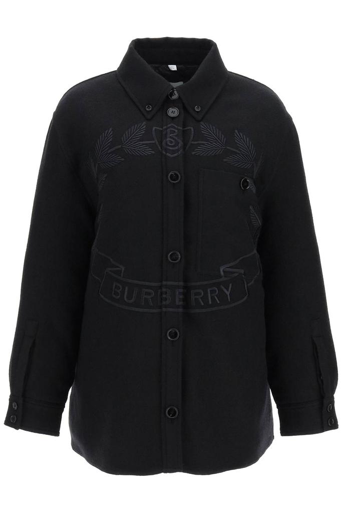 CREST EMBROIDERED LAYERED JACKET商品第1张图片规格展示