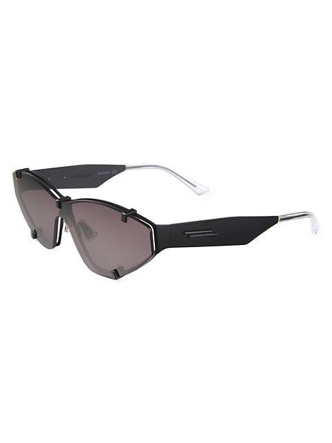 商品Bottega Veneta|Unapologetic 99MM Cat-Eye Sunglasses,价格¥4382,第4张图片详细描述