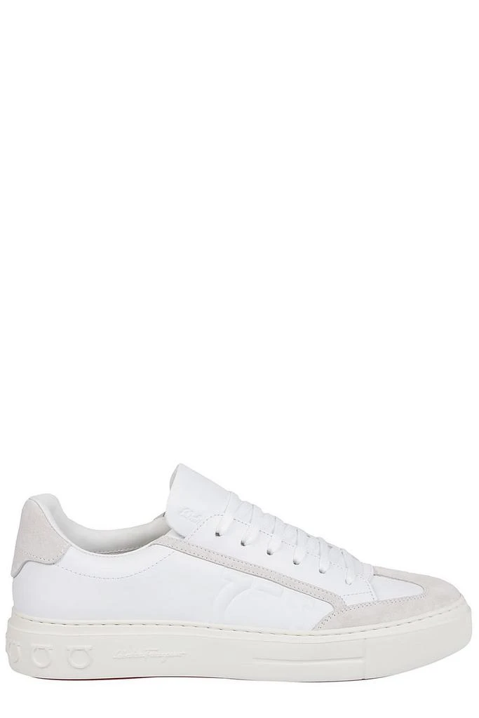 商品Salvatore Ferragamo|Salvatore Ferragamo Gancini Low-Top Sneakers,价格¥3690,第1张图片