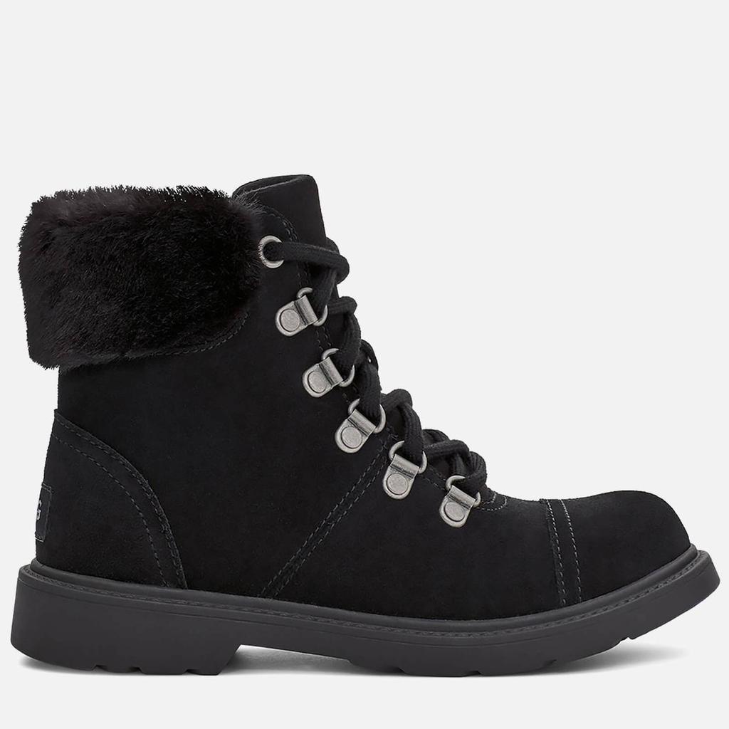 商品UGG|UGG Kids' Azell Hiker All Weather Boots - Black,价格¥684,第1张图片