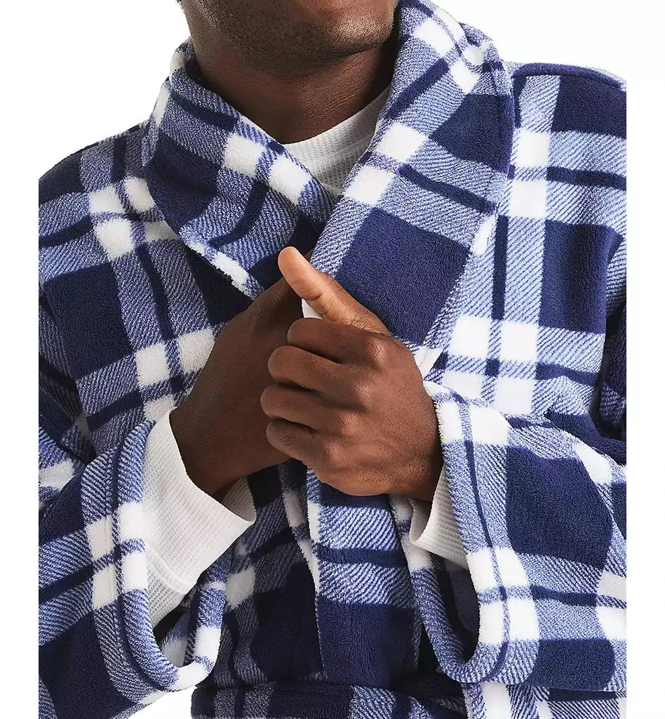 商品Nautica|Men's Plaid Robe,价格¥318,第3张图片详细描述