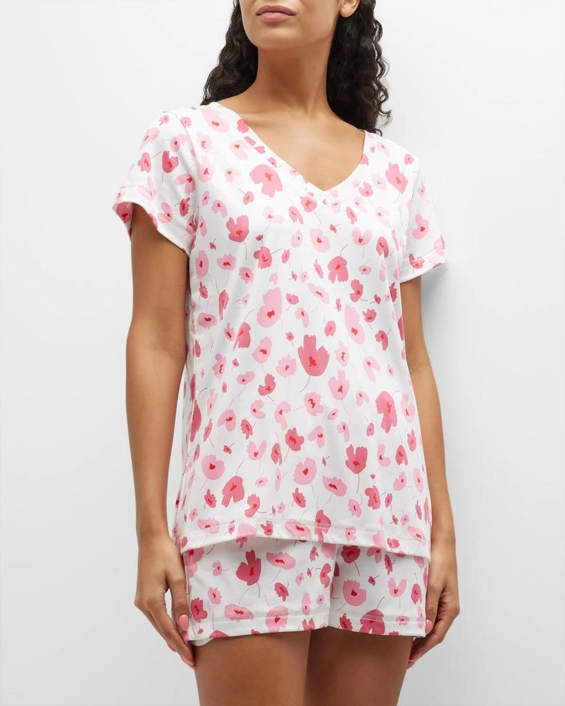 商品P Jamas|Butterknit Poppy-Print Pajama Set,价格¥719,第1张图片
