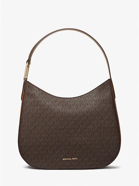 商品Michael Kors|Kensington Large Signature Logo Hobo Shoulder Bag,价格¥2195,第1张图片