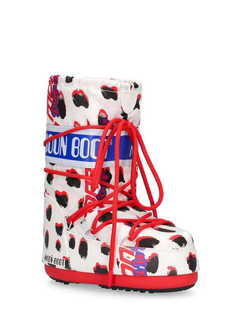 商品Moon Boot|Icon Tall Dalmatian Nylon Snow Boots,价格¥1545,第1张图片