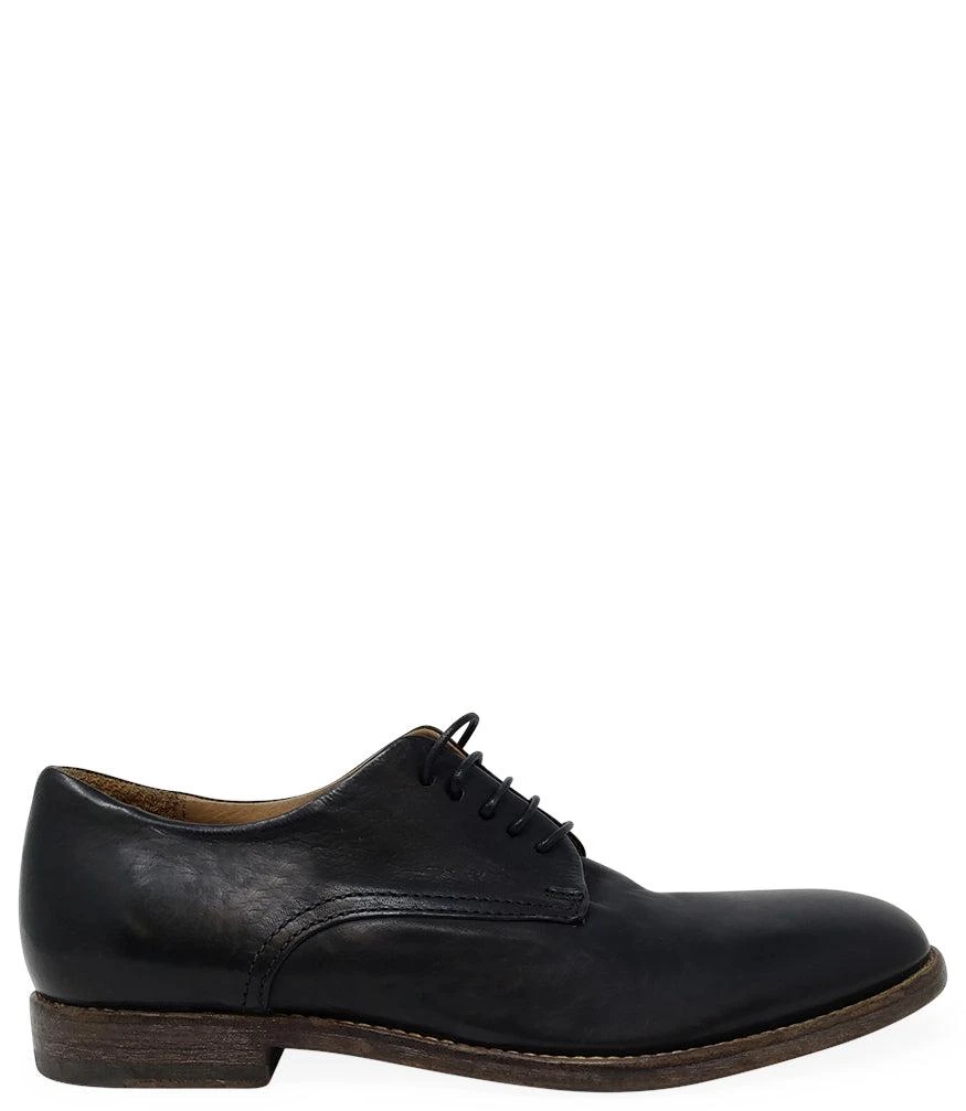 商品MOMA|Moma Navy Leather Lace Up Oxford,价格¥1822,第1张图片