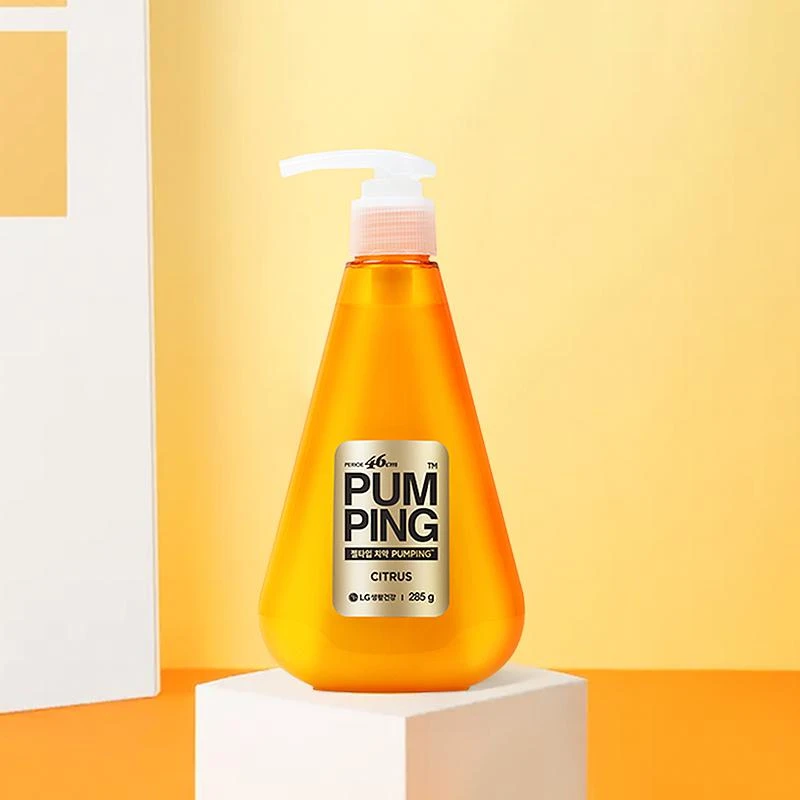 商品[国内直发] PERIOE|Perioe倍瑞傲 PUMPING新概念按压式牙膏(香橙美肤) 285g,价格¥41,第1张图片
