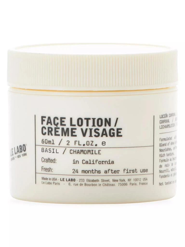 商品Le Labo|Face Lotion Basil,价格¥405,第1张图片