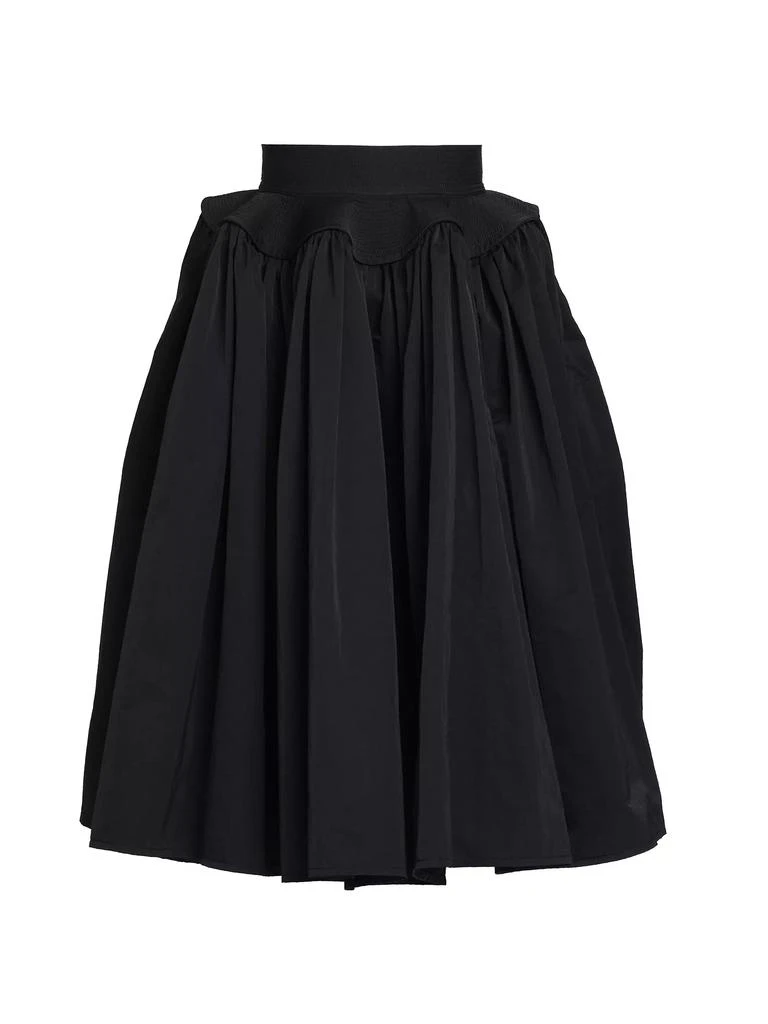 商品Bottega Veneta|Pleated Flared Midi-Skirt,价格¥13863,第1张图片