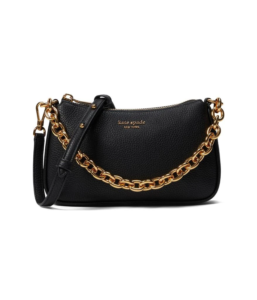 商品Kate Spade|Jolie Pebbled Leather Small Convertible Crossbody,价格¥1819,第1张图片