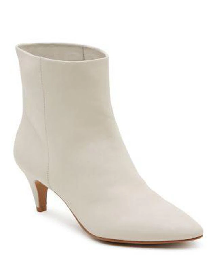 商品Dolce Vita|Women's Dee Leather Kitten Heel Booties,价格¥1122,第1张图片