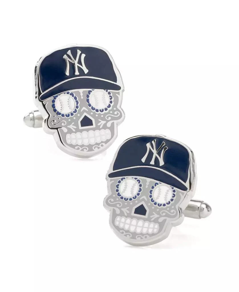 商品MLB|Men's New York Yankees Sugar Skull Cufflinks,价格¥574,第1张图片