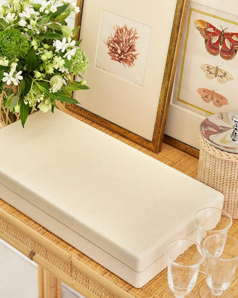商品AERIN|Faux Shagreen Bamboo Bar Set,价格¥30311,第5张图片详细描述