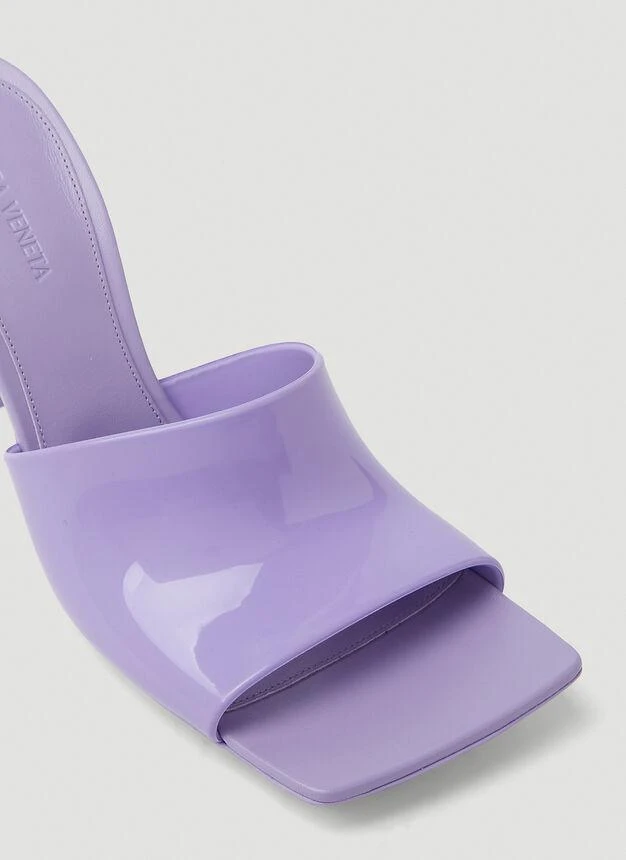 商品Bottega Veneta|Stretch High Heel Mules in Purple,价格¥6877,第5张图片详细描述