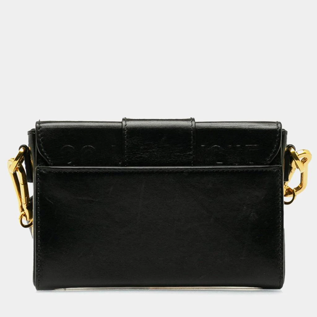 商品[二手商品] Dior|Dior Black Leather Montaigne Box 30 Shoulder Bag,价格¥21104,第3张图片详细描述