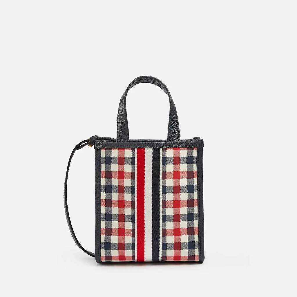 商品Thom Browne|Thom Browne Women's Mini Tote Shoulder Strap & Webbing,价格¥3568,第1张图片