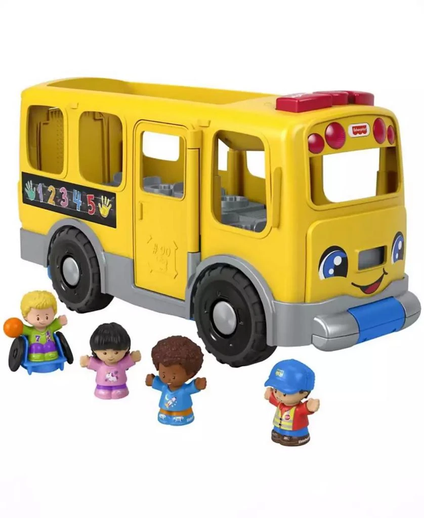 商品Fisher Price|Time for the Big Kid Friendly, Singing with Friends School Bus,价格¥371,第1张图片