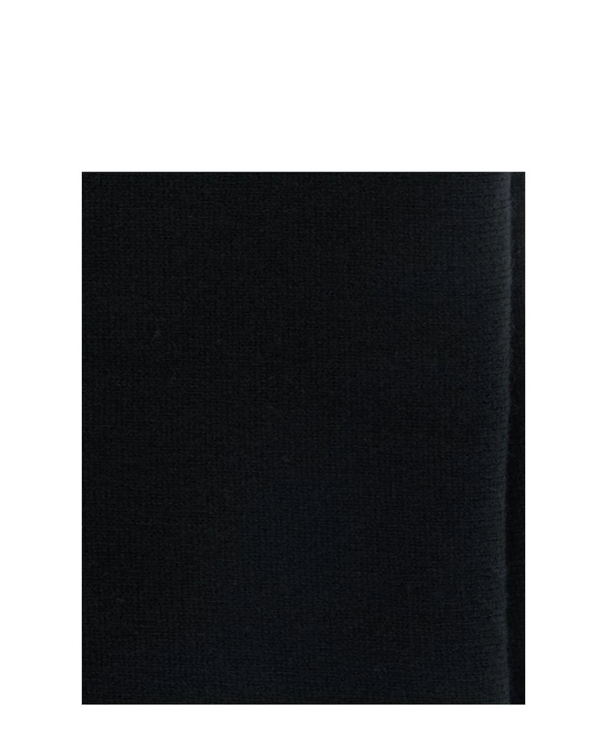商品G.A.Emme|Pure Cashmere Shawl Scarves Black,价格¥1206,第2张图片详细描述