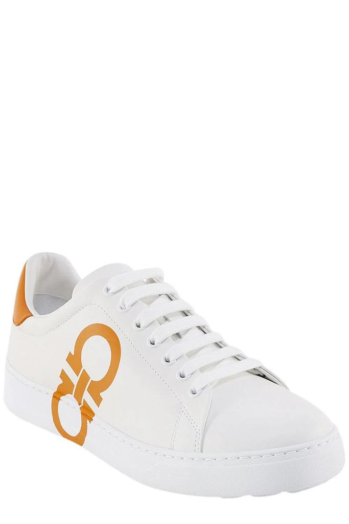 商品Salvatore Ferragamo|Salvatore Ferragamo Gancini Lace-Up Sneakers,价格¥2993,第2张图片详细描述