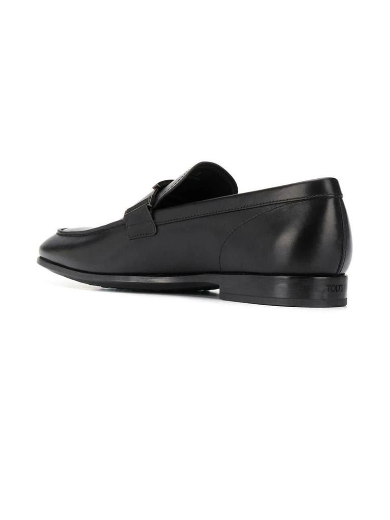 商品Tod's|Tod's Black Leather Loafers,价格¥3828,第3张图片详细描述