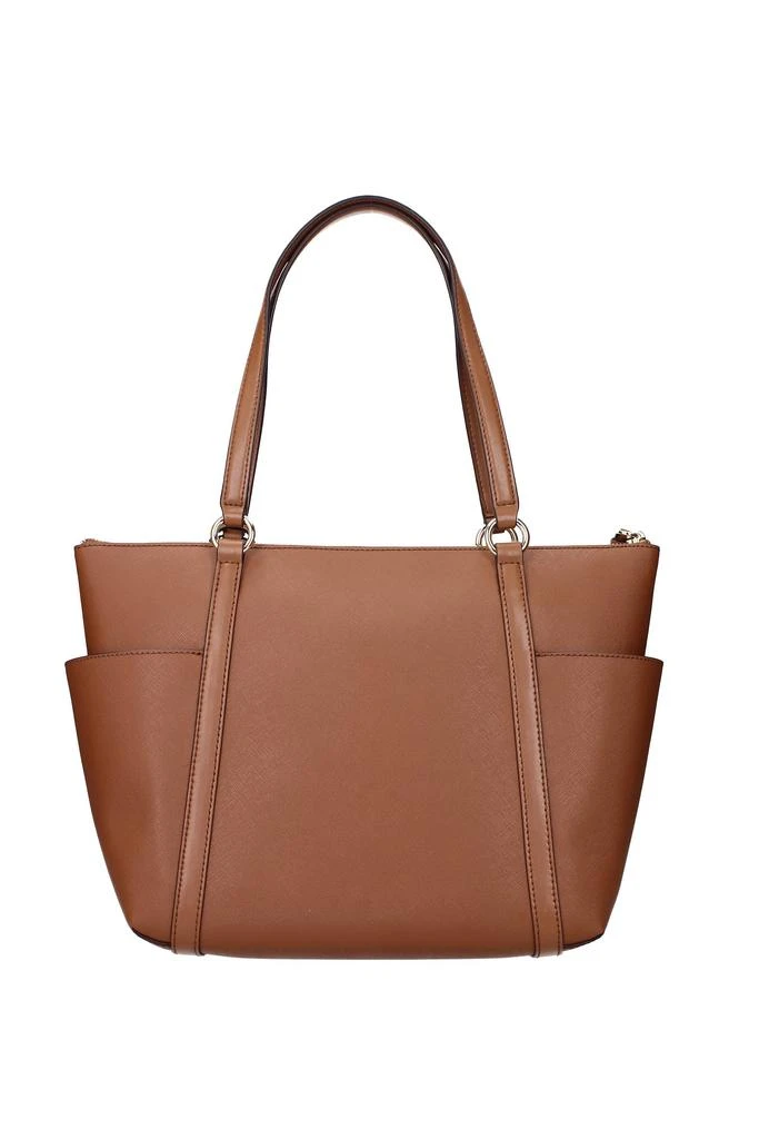 商品Michael Kors|Shoulder bags nomad md Leather Brown Luggage,价格¥1731,第3张图片详细描述