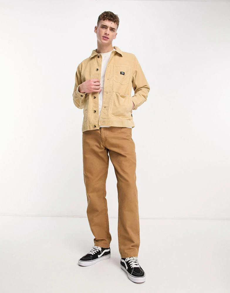 商品Vans|Vans drill chore cord jacket in sand,价格¥631,第2张图片详细描述