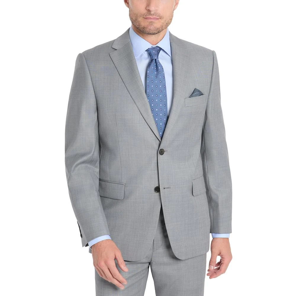 商品Ralph Lauren|Men's Slim-Fit Sharkskin Wool-Blend Suit Jacket,价格¥3364,第1张图片
