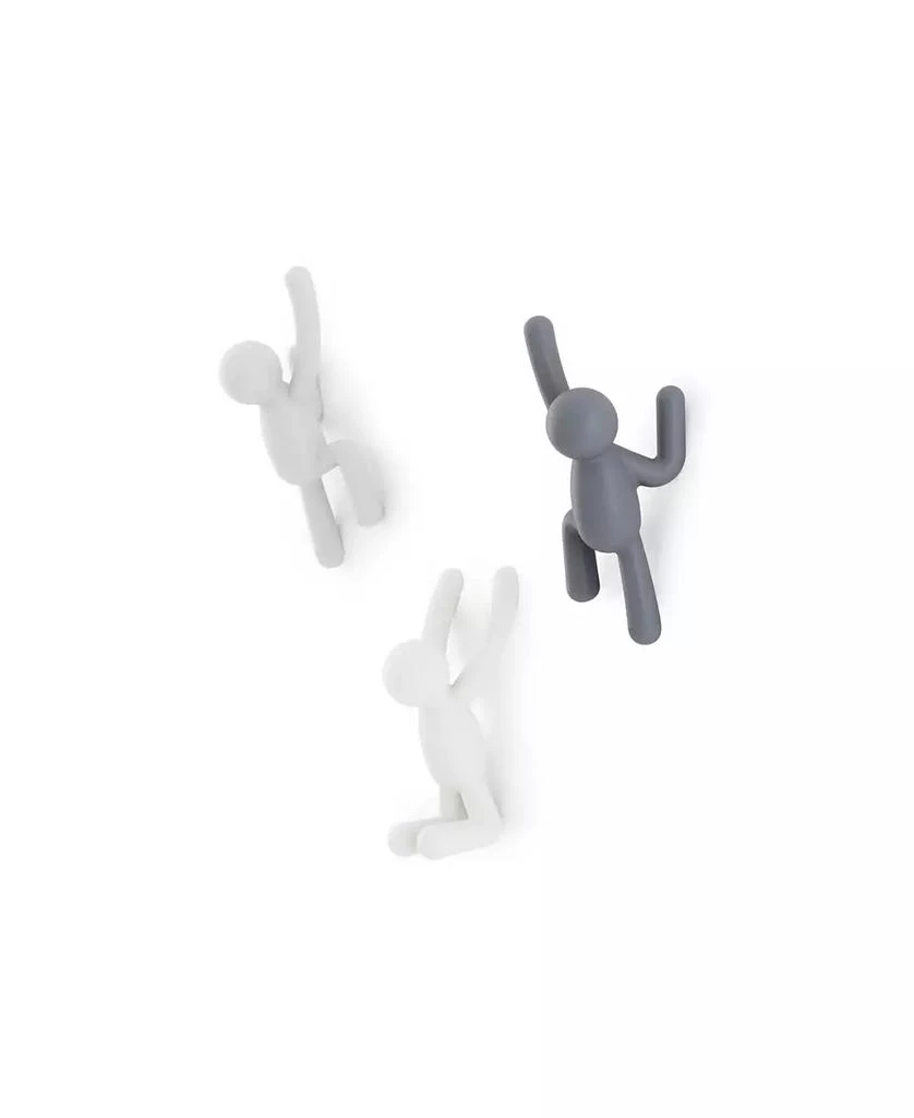 商品Umbra|Buddy Wall Hooks, Set of 3,价格¥146,第1张图片
