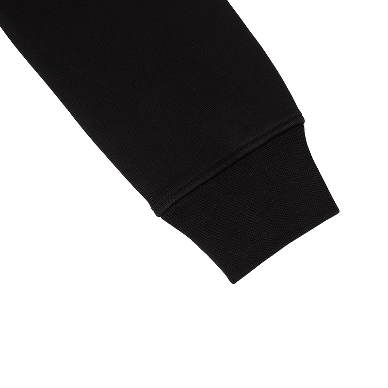 MOSCHINO 莫斯奇诺 女士黑色棉质休闲连帽卫衣17095527 V1555（清仓特价）商品第4张图片规格展示