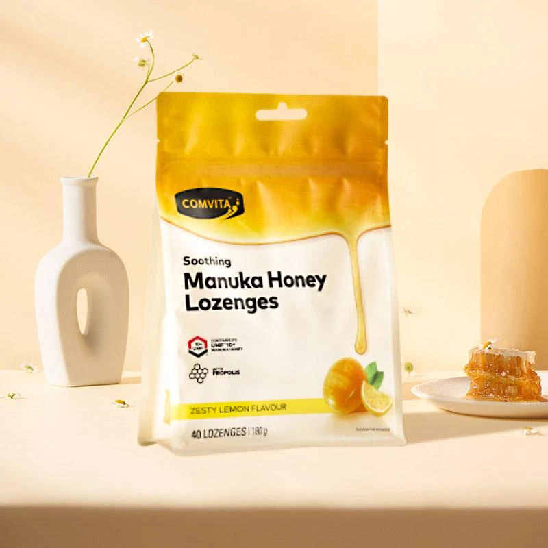 商品[国内直发] Comvita|Comvita康维他 蜂胶糖果柠檬味 40粒,价格¥71,第1张图片