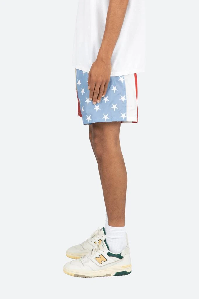 商品MNML|Flag Shorts - Red/White/Blue,价格¥137,第4张图片详细描述