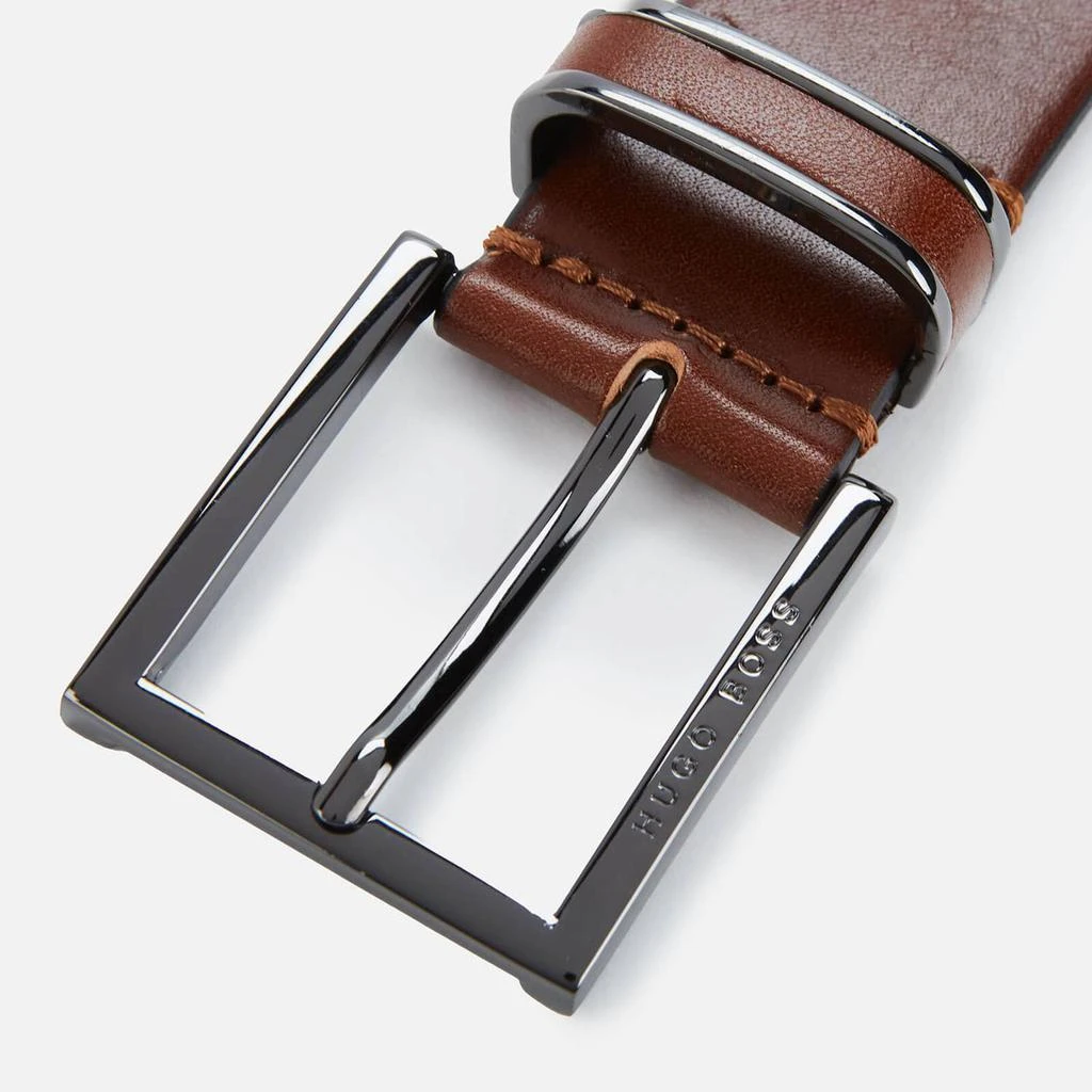 商品Hugo Boss|BOSS Men's Canzion Leather Belt - Medium Brown,价格¥485,第3张图片详细描述