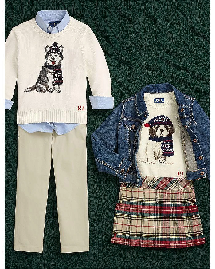 商品Ralph Lauren|Boys' Straight Fit Preppy Pants - Little Kid, Big Kid,价格¥414,第3张图片详细描述