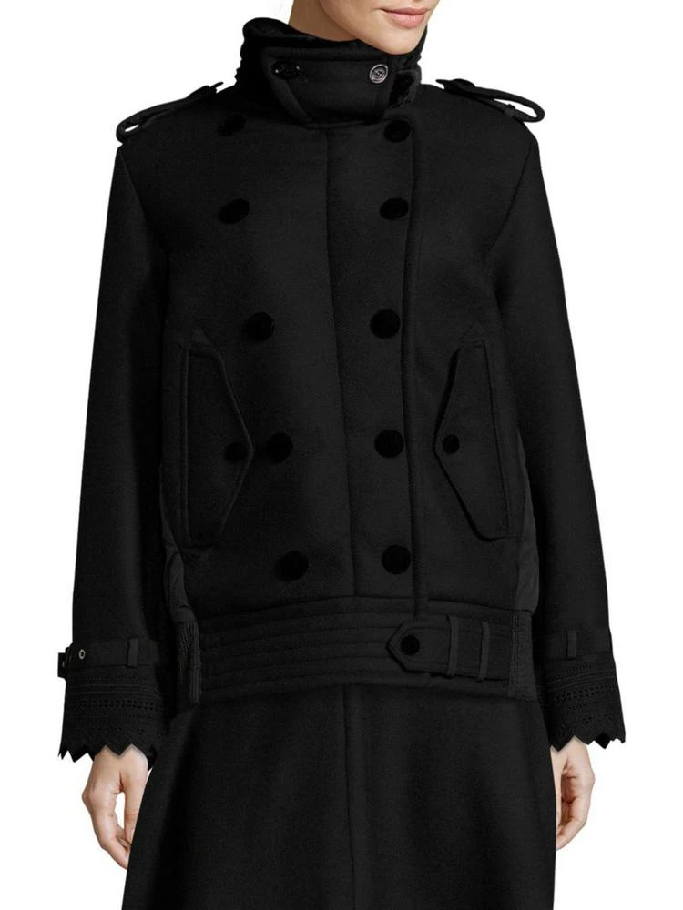 商品Moncler|Clarissa Double Breasted Coat,价格¥19182,第1张图片