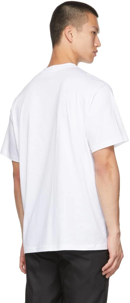 商品Burberry|白色 Badge Print Oversized T 恤,价格¥4378,第3张图片详细描述