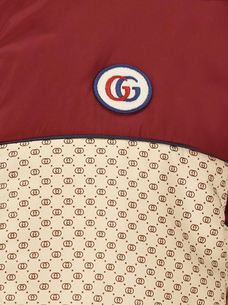 商品Gucci|Gucci GG Color Blocked Hooded Jacket,价格¥17272,第4张图片详细描述