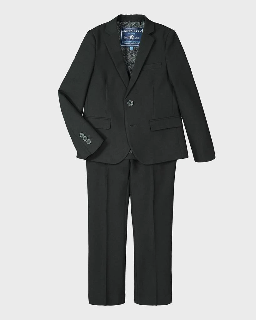 商品Andy & Evan|Boy's Two-Piece Suit Set, Size 2-14,价格¥543,第1张图片