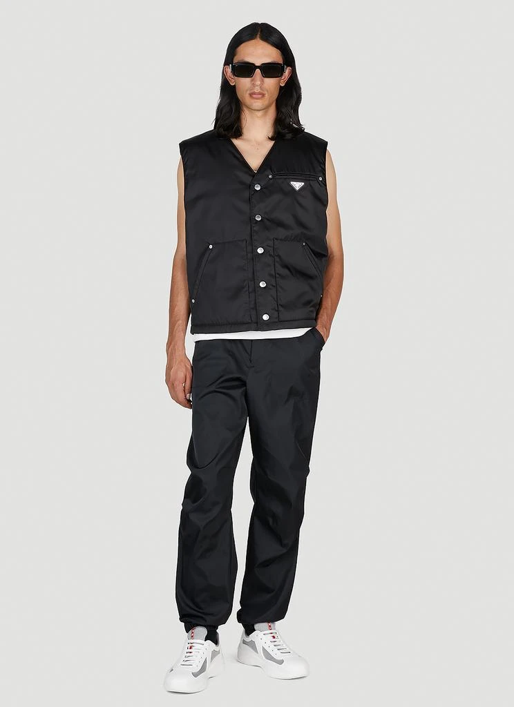 商品Prada|Re-Nylon Padded Sleeveless Jacket,价格¥9831,第2张图片详细描述