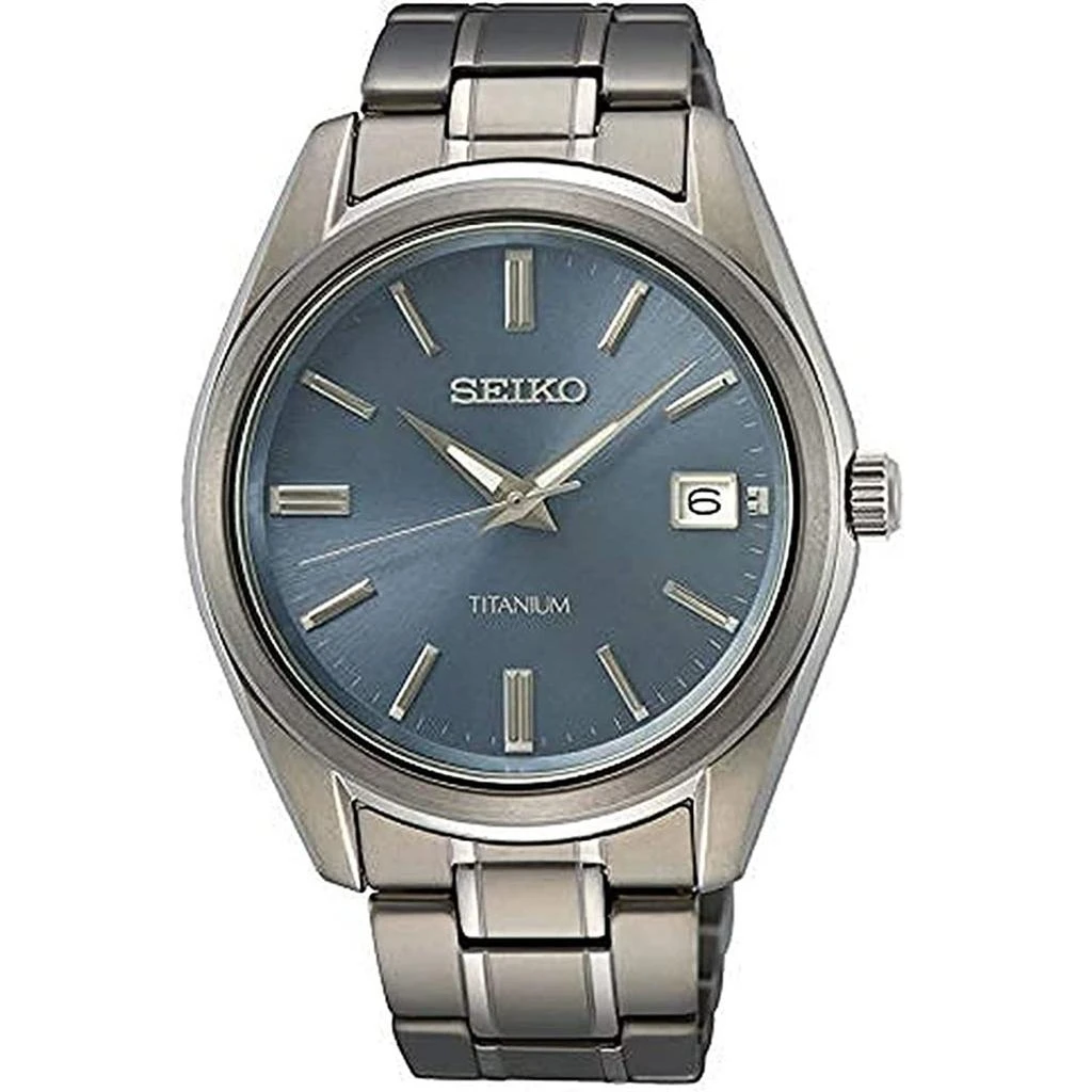 商品Seiko|Seiko Men's Classic Blue Dial Watch,价格¥1534,第1张图片