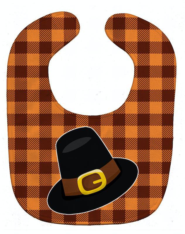 Thanksgiving Pilgrim Hat Baby Bib商品第1张图片规格展示