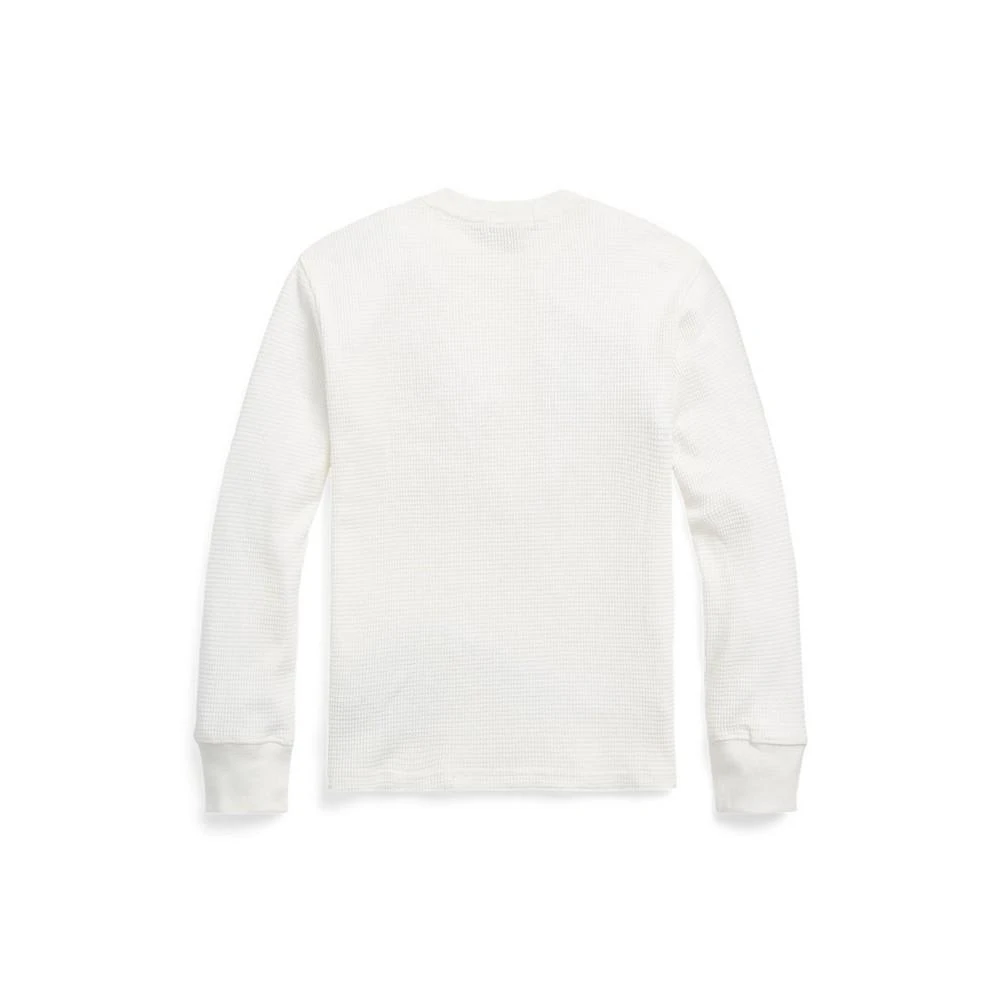 商品Ralph Lauren|大童款华夫格针织棉质 T 恤,价格¥171,第2张图片详细描述