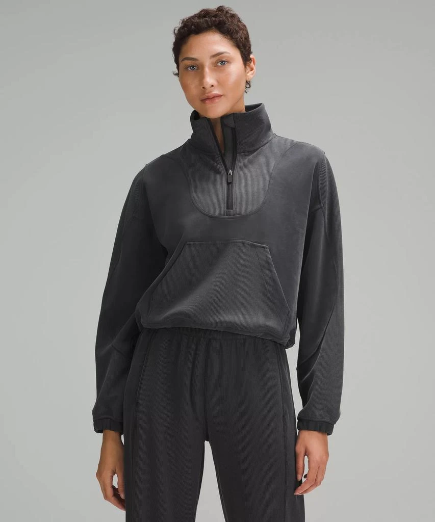 商品Lululemon|Brushed Softstreme Ribbed Half Zip,价格¥1042,第1张图片