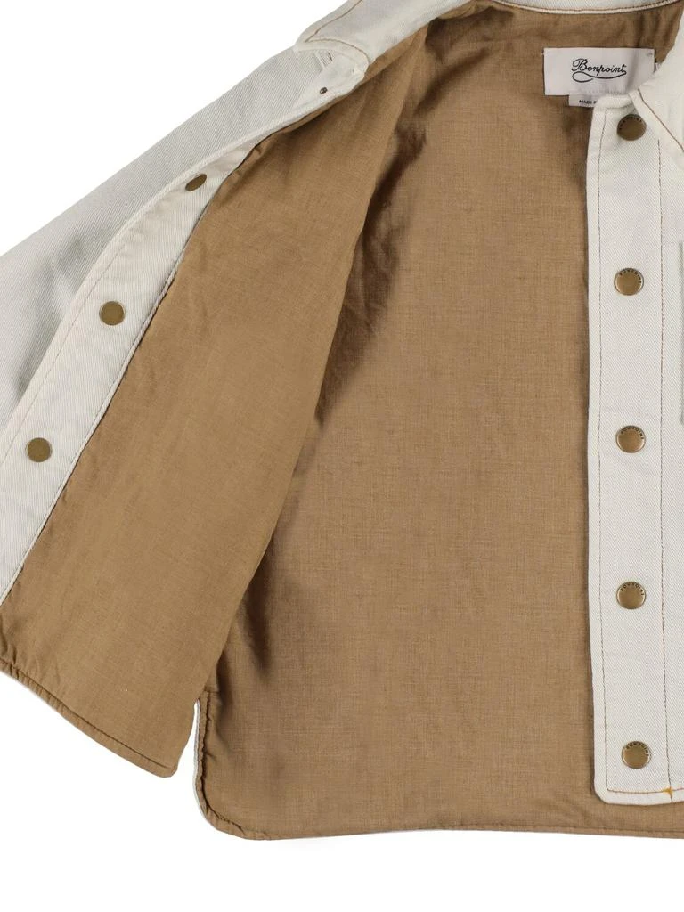 商品Bonpoint|Cotton Denim Jacket,价格¥1581,第3张图片详细描述